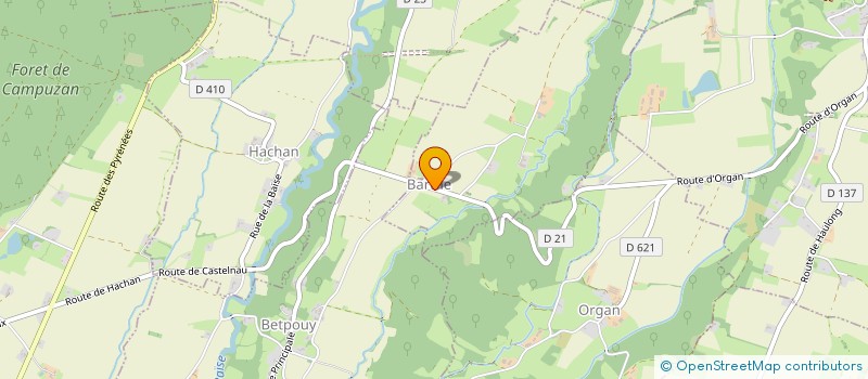 localisation de l'entreprise MADAME VERONIQUE CAUBET  SARIAC-MAGNOAC