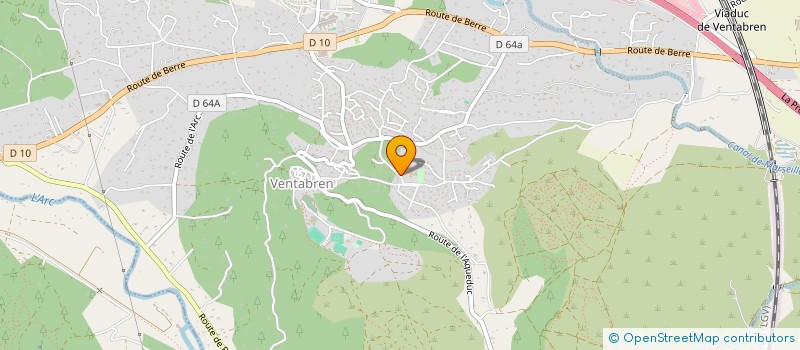 localisation de l'entreprise MADAME VERONIQUE CAYSSIALS  VENTABREN