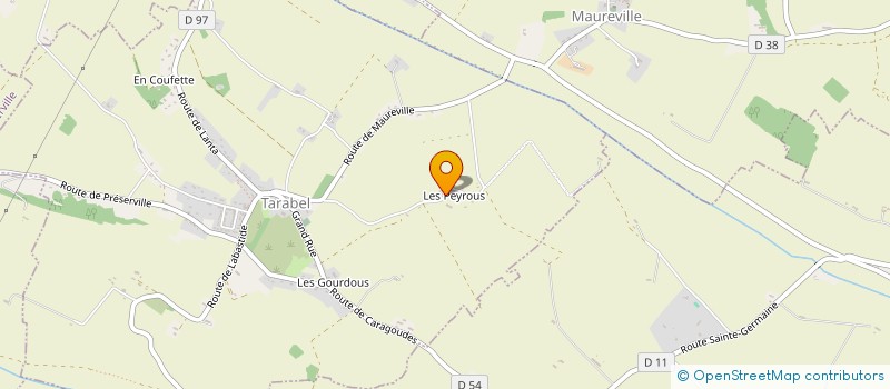 localisation de l'entreprise MADAME VERONIQUE CAZIER  TARABEL