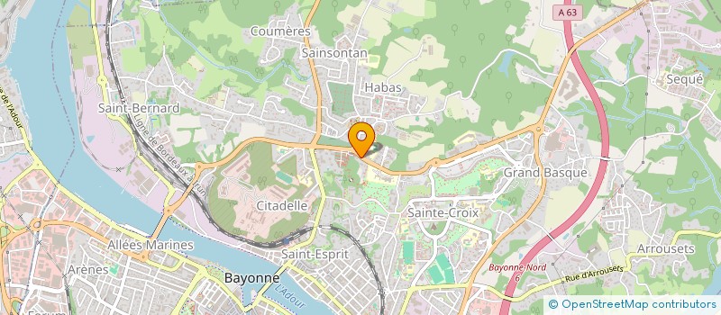 localisation de l'entreprise MADAME VERONIQUE CECILE LEPEYTRE à BAYONNE