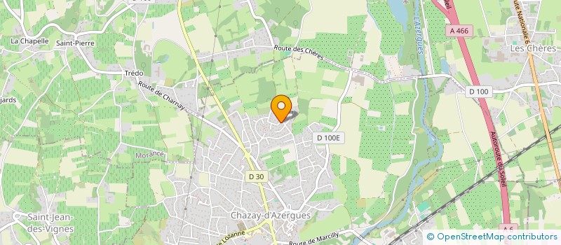 localisation de l'entreprise MADAME VERONIQUE CESAR à CHAZAY-D'AZERGUES