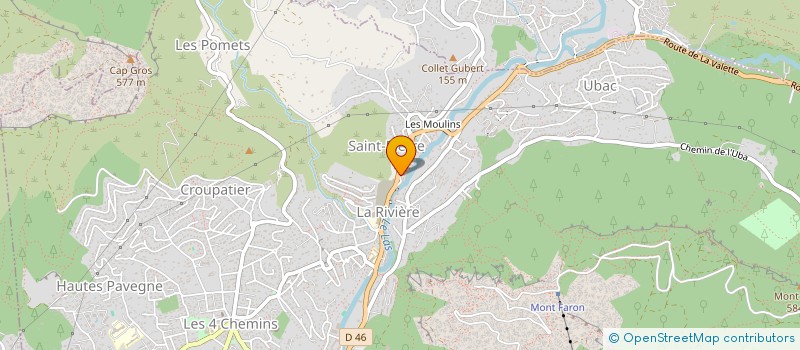 localisation de l'entreprise MADAME VERONIQUE CHABRIER  TOULON