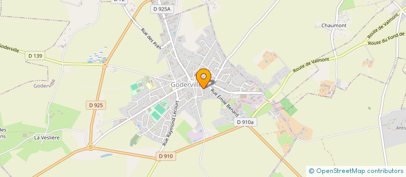 localisation de l'entreprise MADAME VERONIQUE CHAPELLE  GODERVILLE