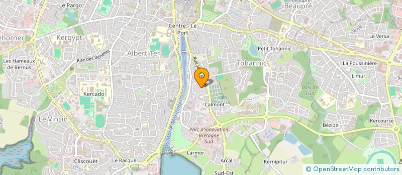 localisation de l'entreprise MADAME VERONIQUE CHAPPE  VANNES