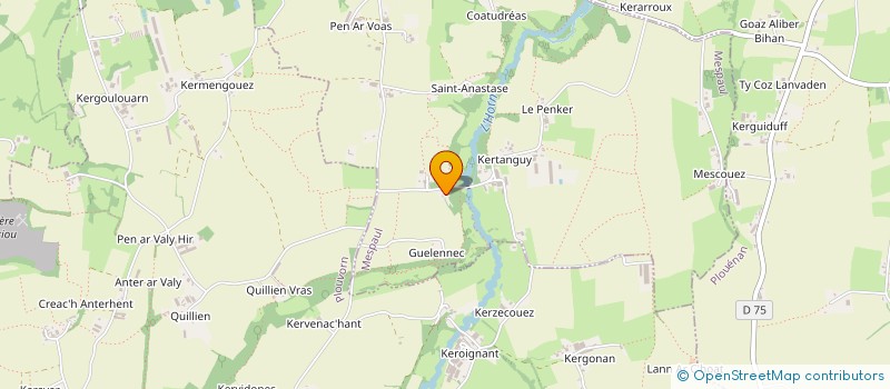 localisation de l'entreprise MADAME VERONIQUE CHARLES  MESPAUL