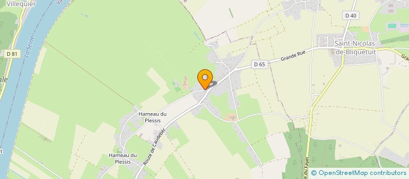 localisation de l'entreprise MADAME VERONIQUE CHARPENTIER  VATTEVILLE-LA-RUE