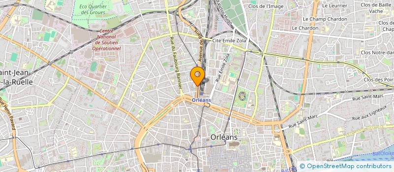 localisation de l'entreprise MADAME VERONIQUE CHARRON  ORLEANS