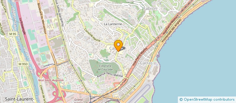 localisation de l'entreprise MADAME VERONIQUE CHARTON à NICE
