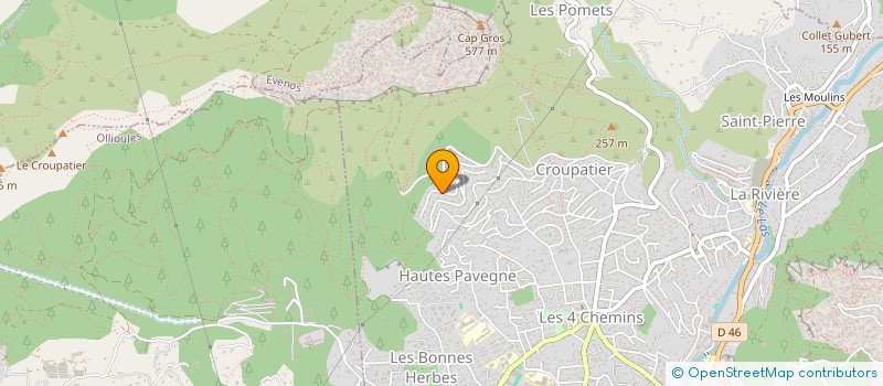 localisation de l'entreprise MADAME VERONIQUE CHARVET  HYERES