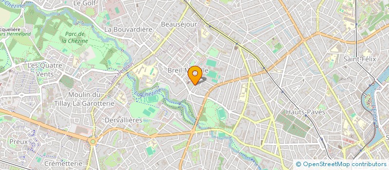 localisation de l'entreprise MADAME VERONIQUE CHAVIGNY à NANTES