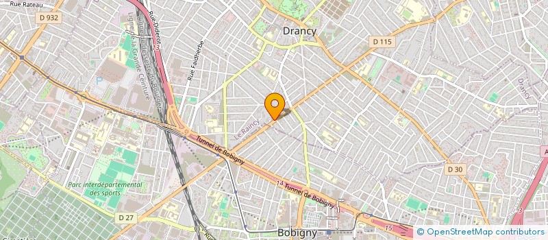 localisation de l'entreprise MADAME VERONIQUE CHAZETTE à DRANCY