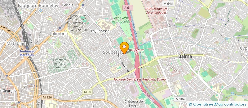 localisation de l'entreprise MADAME VERONIQUE CHERET à TOULOUSE