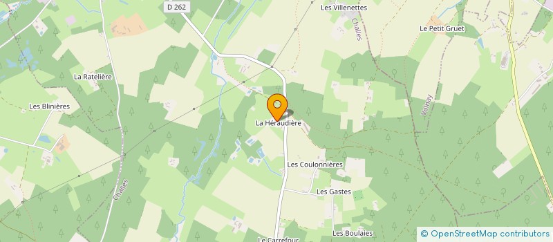 localisation de l'entreprise MADAME VERONIQUE CHEVAUCHER  CHALLES