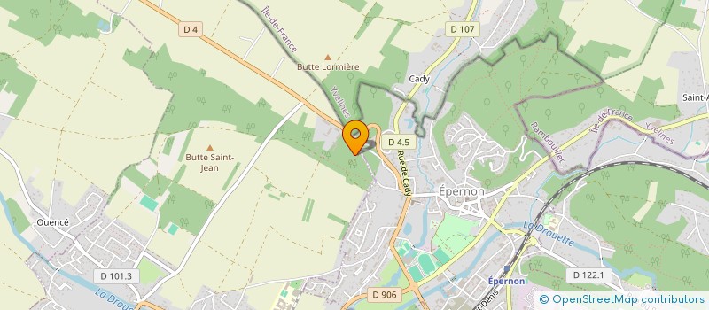 localisation de l'entreprise MADAME VERONIQUE CHEVRIER à SAINT-MARTIN-DE-NIGELLES