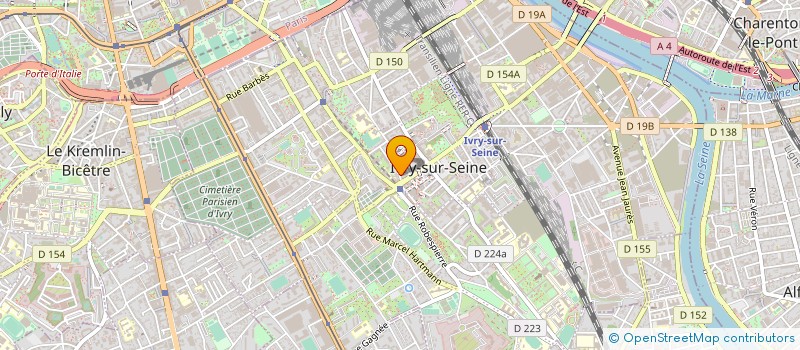 localisation de l'entreprise MADAME VERONIQUE CHEYMOL  IVRY-SUR-SEINE