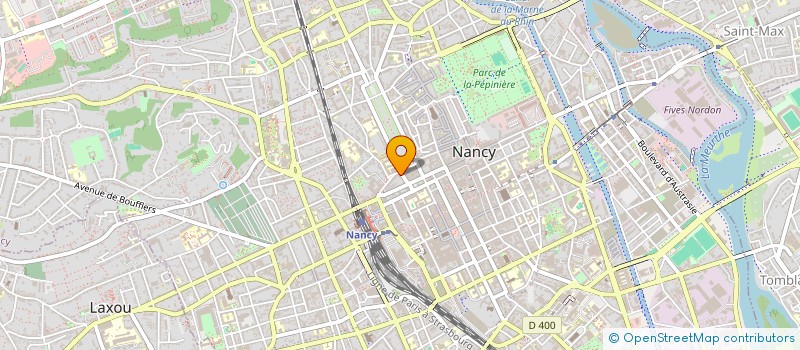 localisation de l'entreprise MADAME VERONIQUE CHODORGE  NANCY