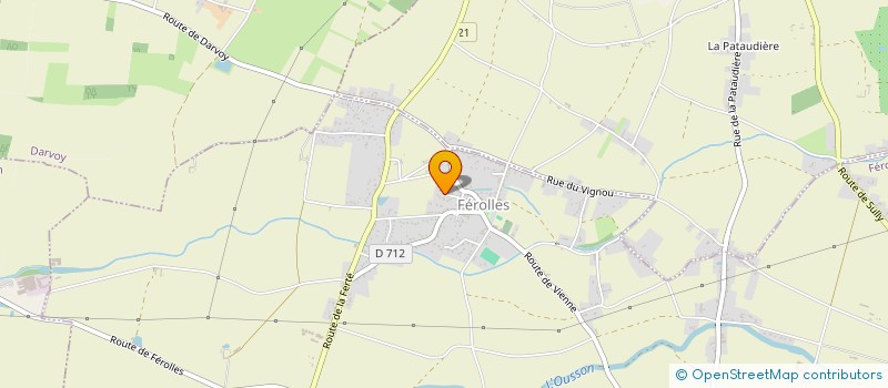 localisation de l'entreprise MADAME VERONIQUE CIMELIERE à FEROLLES