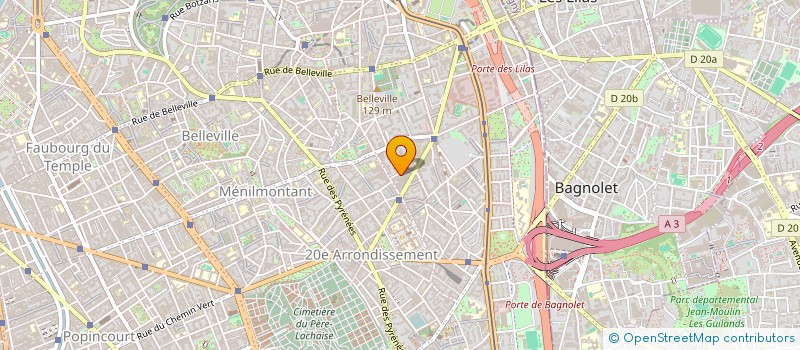 localisation de l'entreprise MADAME VERONIQUE CLAVIER  PARIS