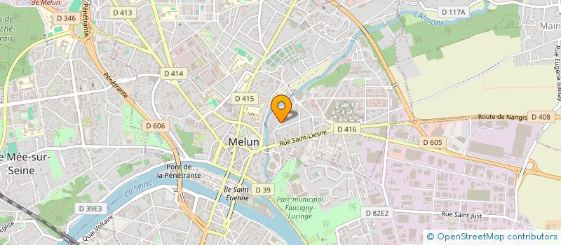 localisation de l'entreprise MADAME VERONIQUE COISSARD à MELUN
