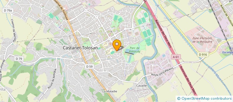 localisation de l'entreprise MADAME VERONIQUE COLAS à CASTANET-TOLOSAN