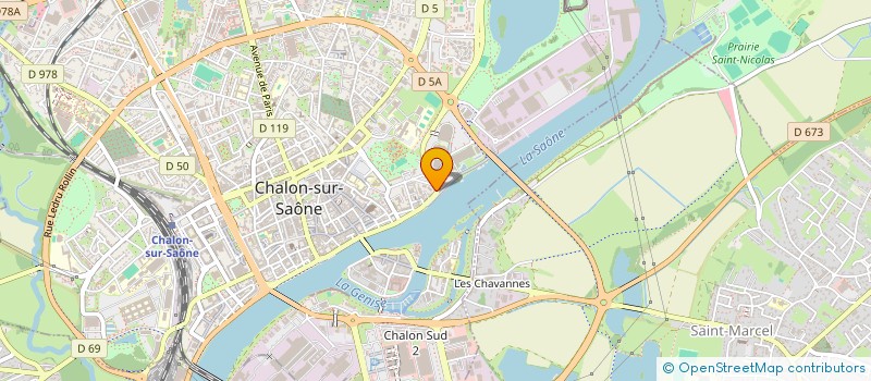 localisation de l'entreprise MADAME VERONIQUE COLLAS  CHALON-SUR-SAONE