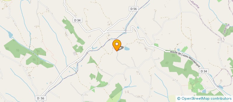 localisation de l'entreprise MADAME VERONIQUE COMBALBERT  VAZERAC