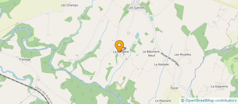 localisation de l'entreprise MADAME VERONIQUE COMBIER à SAINT-GENEST-SUR-ROSELLE