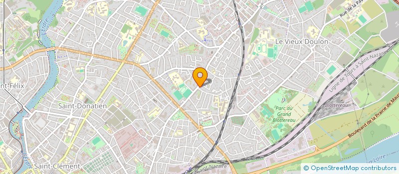 localisation de l'entreprise MADAME VERONIQUE CORBINEAU à NANTES