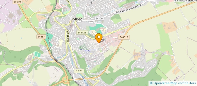 localisation de l'entreprise MADAME VERONIQUE CORDIER  BOLBEC