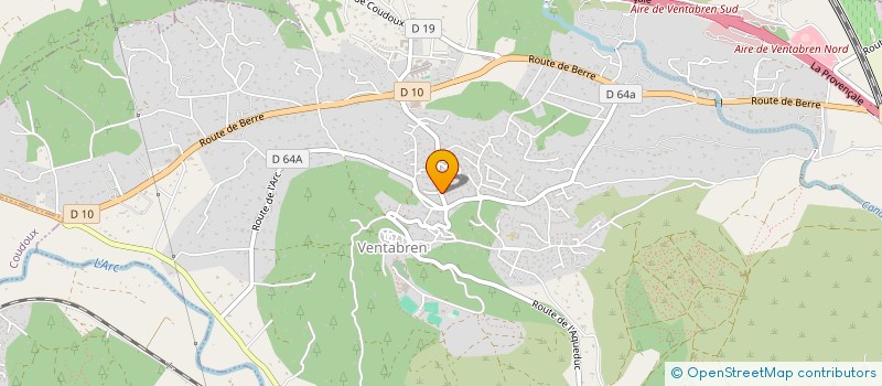 localisation de l'entreprise MADAME VERONIQUE CORNET  VENTABREN