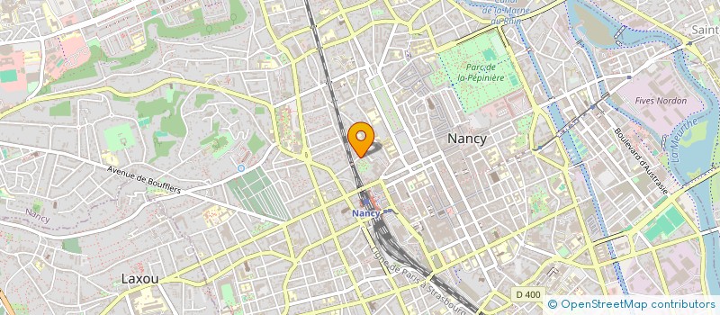 localisation de l'entreprise MADAME VERONIQUE COSMAO  FAULQUEMONT