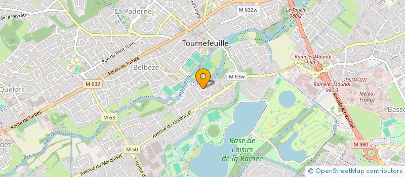 localisation de l'entreprise MADAME VERONIQUE COSSIC  LABASTIDE-SAINT-PIERRE