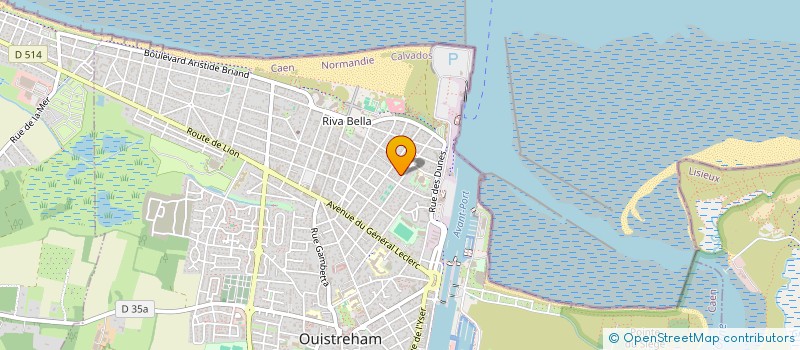 localisation de l'entreprise MADAME VERONIQUE COUM  OUISTREHAM