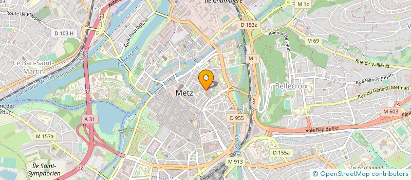 localisation de l'entreprise MADAME VERONIQUE CREOLA à METZ