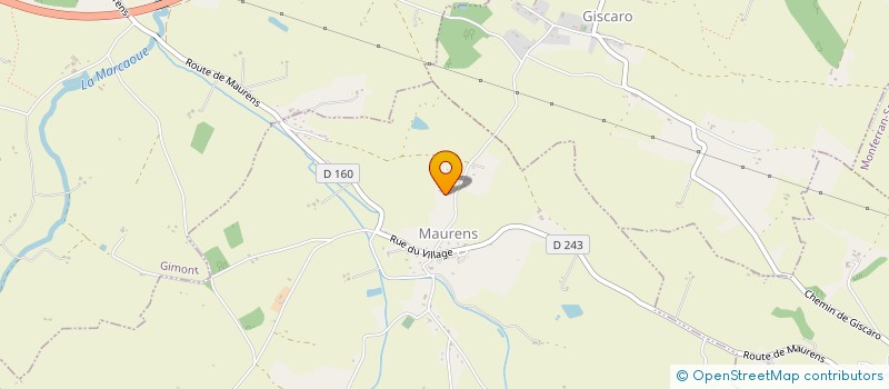 localisation de l'entreprise MADAME VERONIQUE CRIGNON à MAURENS
