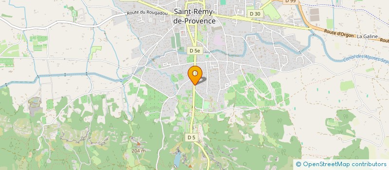 localisation de l'entreprise MADAME VERONIQUE CRISTALLI  SAINT-REMY-DE-PROVENCE