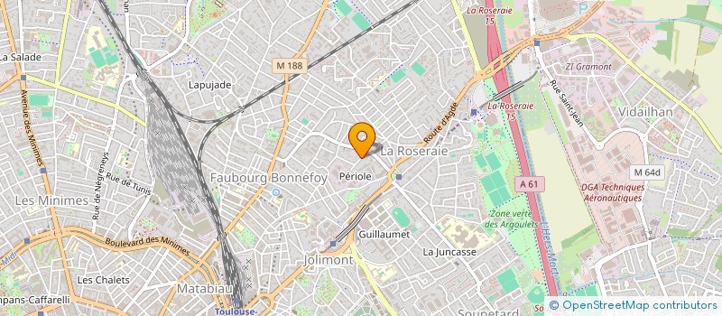 localisation de l'entreprise MADAME VERONIQUE CRISTOL à TOULOUSE