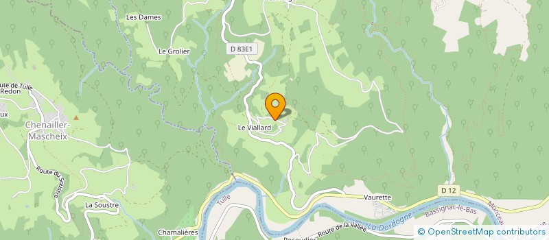 localisation de l'entreprise MADAME VERONIQUE CROS  MONCEAUX-SUR-DORDOGNE