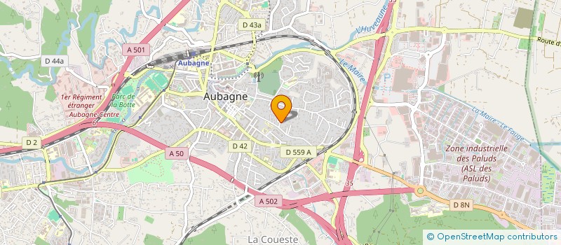 localisation de l'entreprise MADAME VERONIQUE CUOMO à AUBAGNE