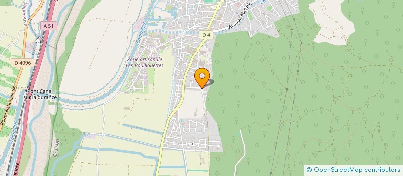 localisation de l'entreprise MADAME VERONIQUE CURNIER  ORAISON