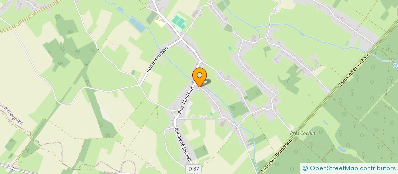 localisation de l'entreprise MADAME VERONIQUE CUVELIER  GOMMEGNIES