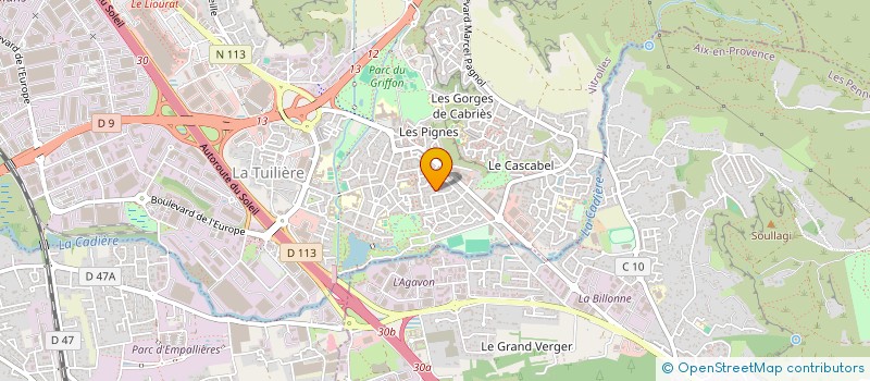 localisation de l'entreprise MADAME VERONIQUE D ARCO  MARSEILLE