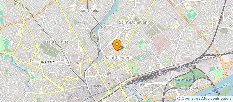 localisation de l'entreprise MADAME VERONIQUE DABOUST à NANTES