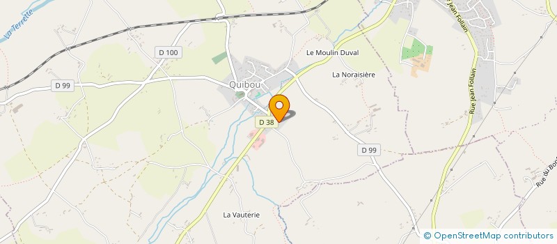 localisation de l'entreprise MADAME VERONIQUE DANGIN à QUIBOU