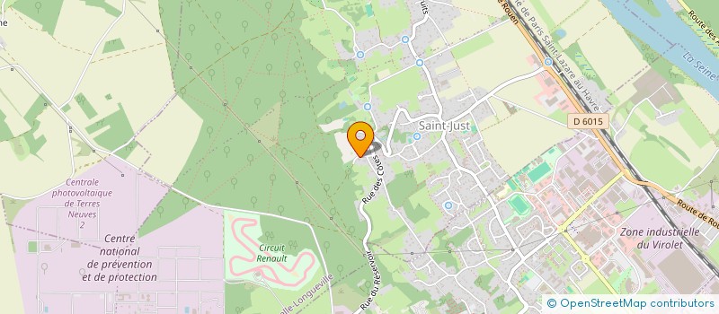 localisation de l'entreprise MADAME VERONIQUE DARD  LA CHAPELLE-LONGUEVILLE