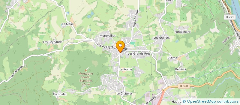 localisation de l'entreprise MADAME VERONIQUE DARRAS  FELINES