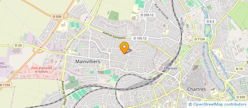 localisation de l'entreprise MADAME VERONIQUE DASSE à MAINVILLIERS