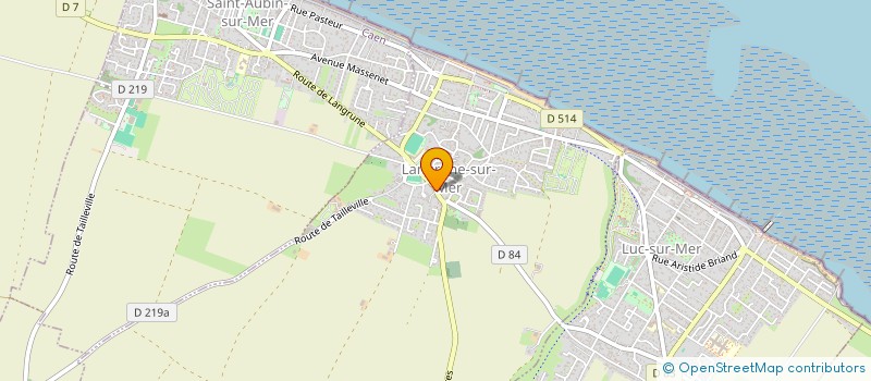 localisation de l'entreprise MADAME VERONIQUE DAUBIES  DOUVRES-LA-DELIVRANDE