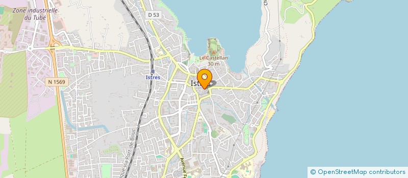 localisation de l'entreprise MADAME VERONIQUE DE LA FOURNIERE à ISTRES