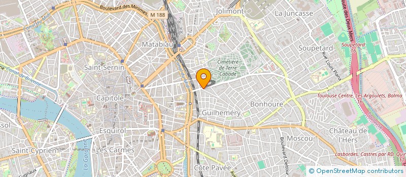localisation de l'entreprise MADAME VERONIQUE DE LAGAUSIE à TOULOUSE